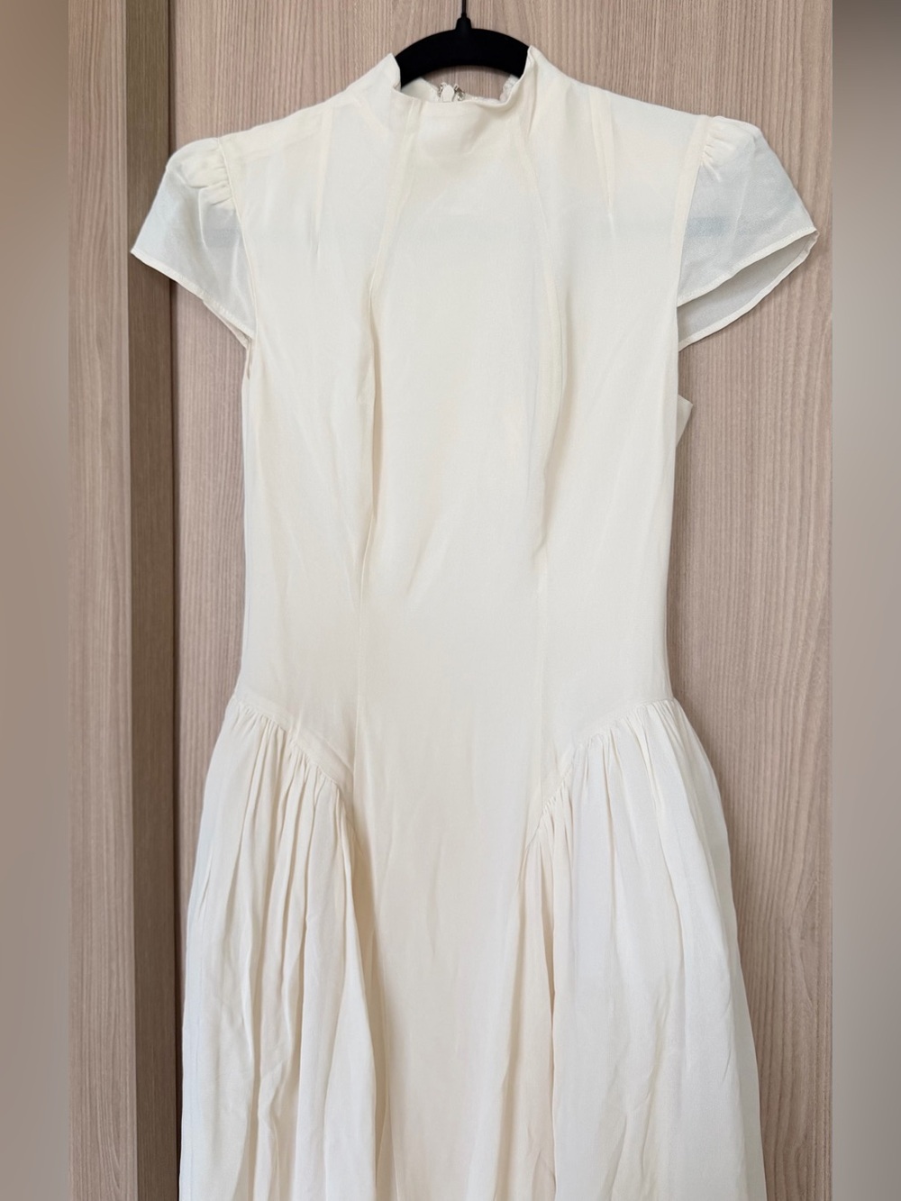 NWT Reformation Maven Dress in Fior Di Latte, sz 0 - Picture 8 of 16